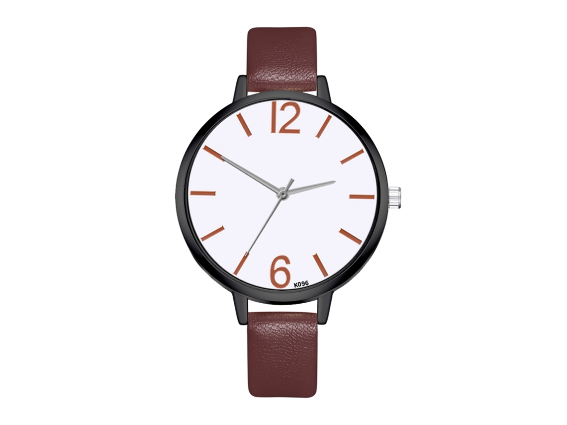Reloj De Cuero Sencillo Para Mujer Zhoulianfa, Estilo Coreano, Ideal Para Negocios Y Moda.