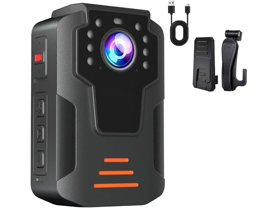 Cámara Corporal 4k Hd, Para Llevar En El Pecho, Diseño Compacto, Antivibración, Batería De Larga Duración.