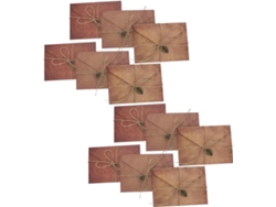 Juego De 60 Artículos De Papelería Vintage Y Sobres Retro Surtidos Con Colgantes De Llave.