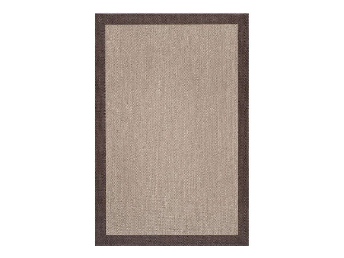 Alfombra Vinílica Deblon Antideslizante Interior y Exterior STORESDECO (PVC - 60 x 90 cm - Marrón)