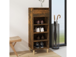 Zapatero Organizador 40X36X105 Cm Derivados de Madera Roble Ahumado