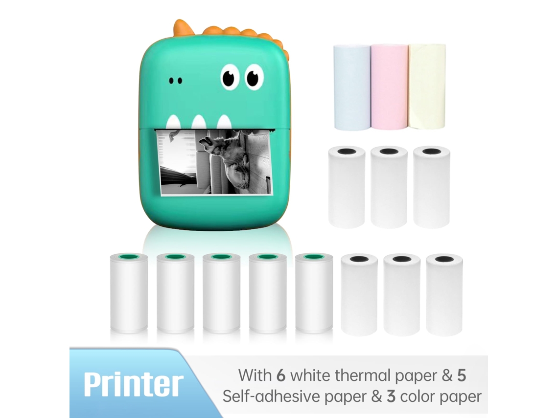 Mini Impresora Térmica Impresora Instantánea Sin Tinta A8-1 Gertiz
