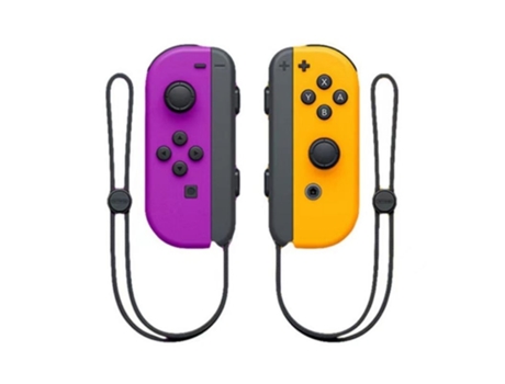 Mando compatible con Nintendo Switch Morado y Amarillo (Wireless)