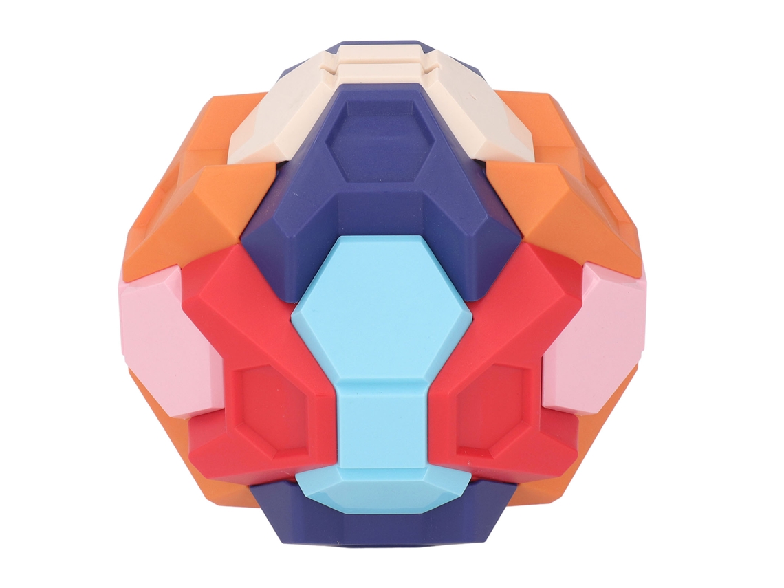 Rebe-bloques De Construção Banco De Moedas Puzzle 3d Colorido Brinquedo Bola Para Crianças