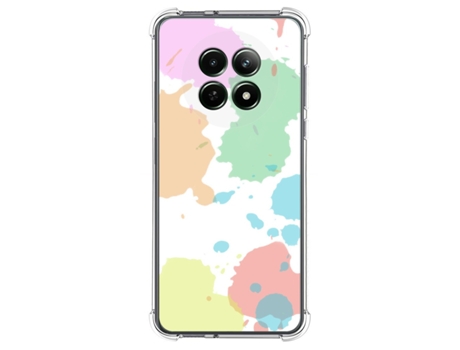 Funda Diseño Acuarela para Realme 12 5G 12X 5G TUMUNDOSMARTPHONE Silicona Multicolor