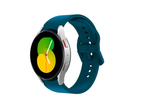 Correa de Silicona para Samsung Galaxy Watch 5 40mm/44mm/5 Pro 45mm/Watch4 40mm/44mm - cian