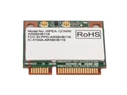 Placa De Rede Sem Fio (banda Dupla 2.4/5ghz, Transmissão De 300mbps)