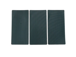 Kit De Reparación De Parches Para Cubierta De Piscina, Pp Verde Autoadhesivo, 3 Piezas, 4x8 Pulgadas.