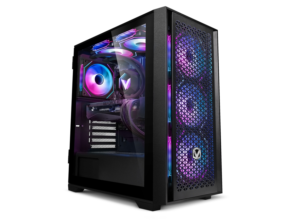 PC para juegos Vibox VIII-175 • Procesador i9 129kf de 5,2 GHz • Tarjeta gráfica RTX 57 de 12 GB • 32 GB de RAM • SSD de 1 TB • Windows 11 • Wifi