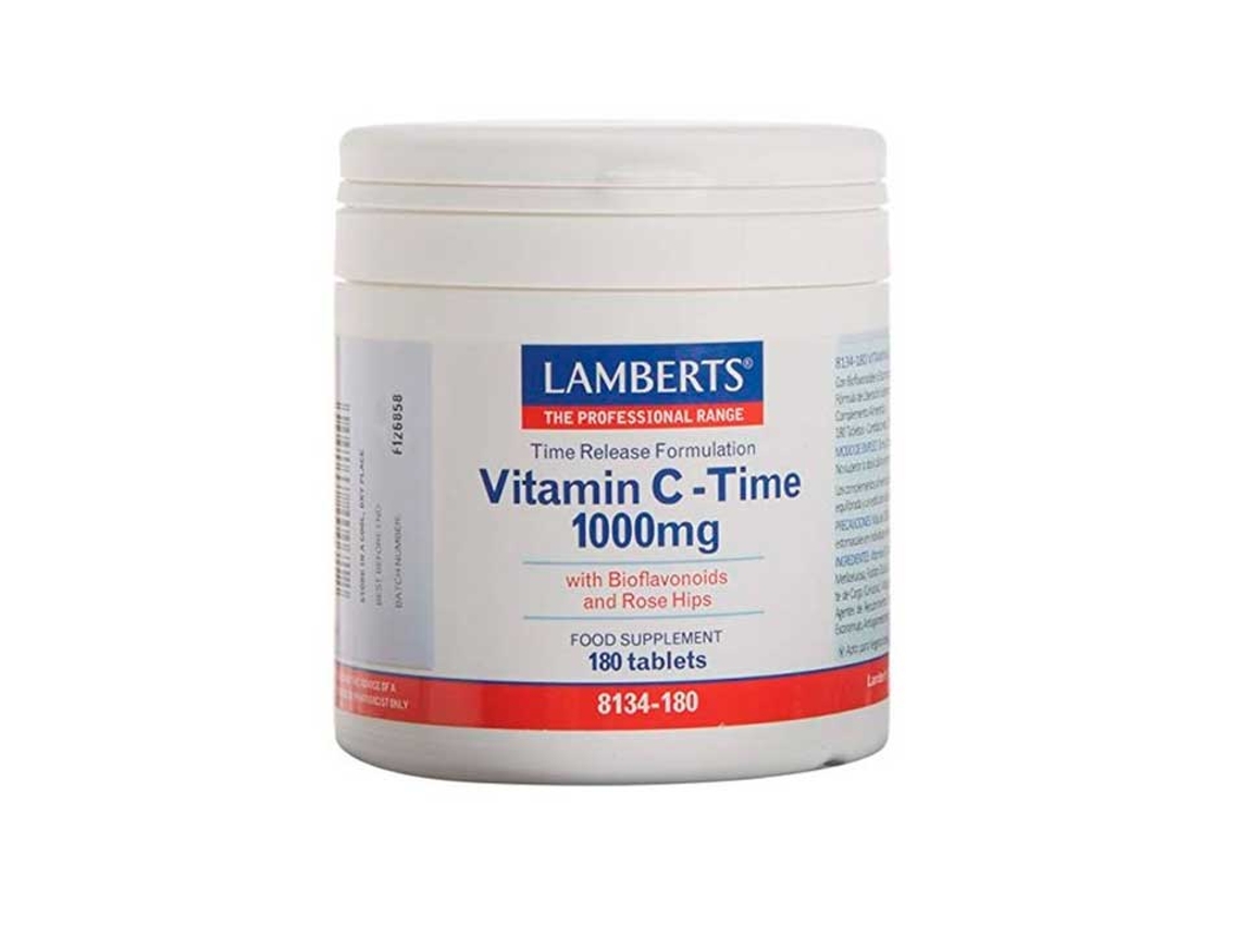 Té LAMBERTS Vitamina C Libertação Sustentável (180 tabletes (1000mg))