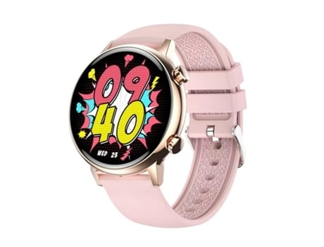 Monitoreo de Salud Relojes Inteligentes Deportivos Ip67 Impermeable Rosa AUJEZON