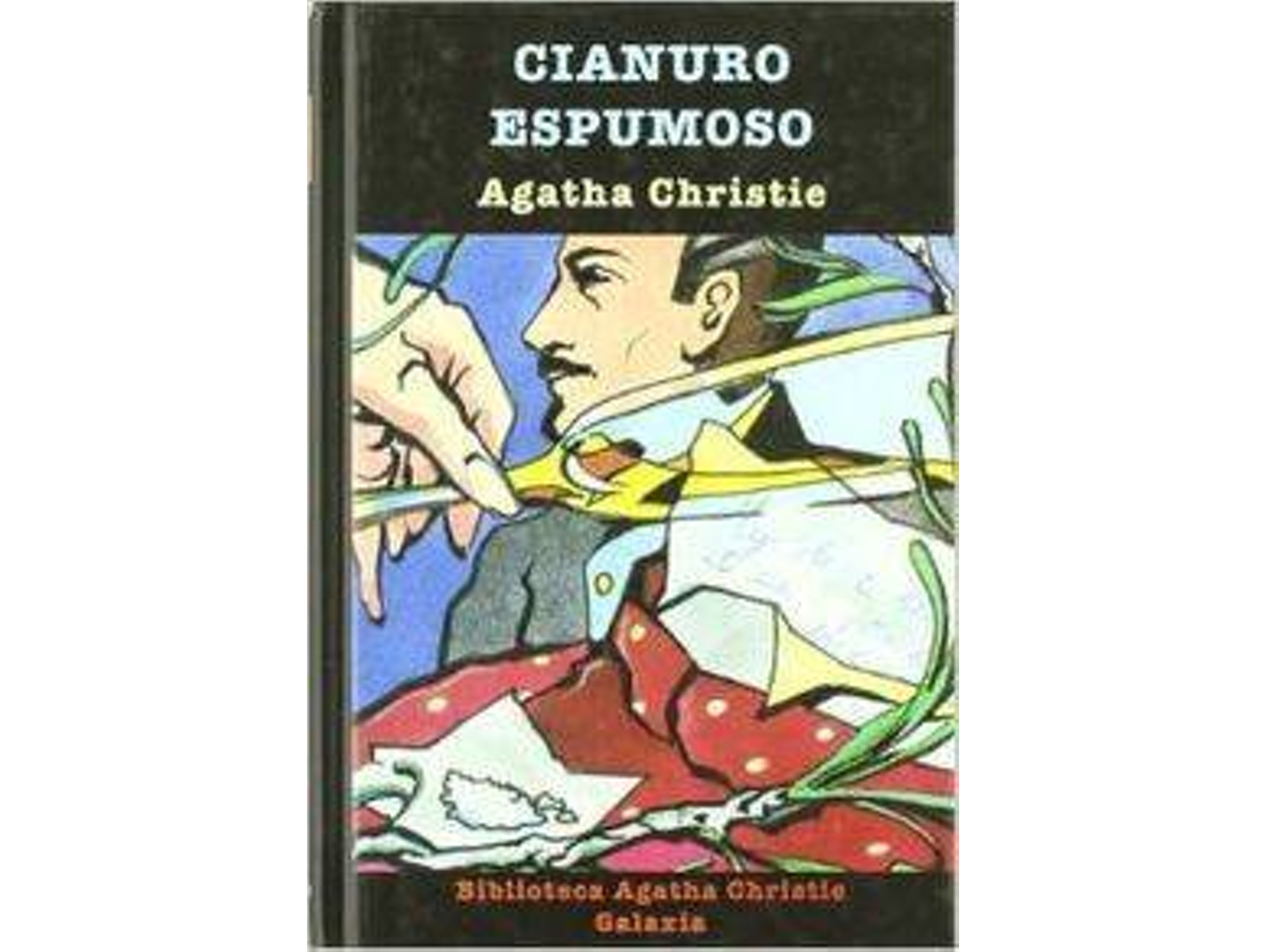 Libro Cianuro Espumoso de Agatha Christie (Galego)