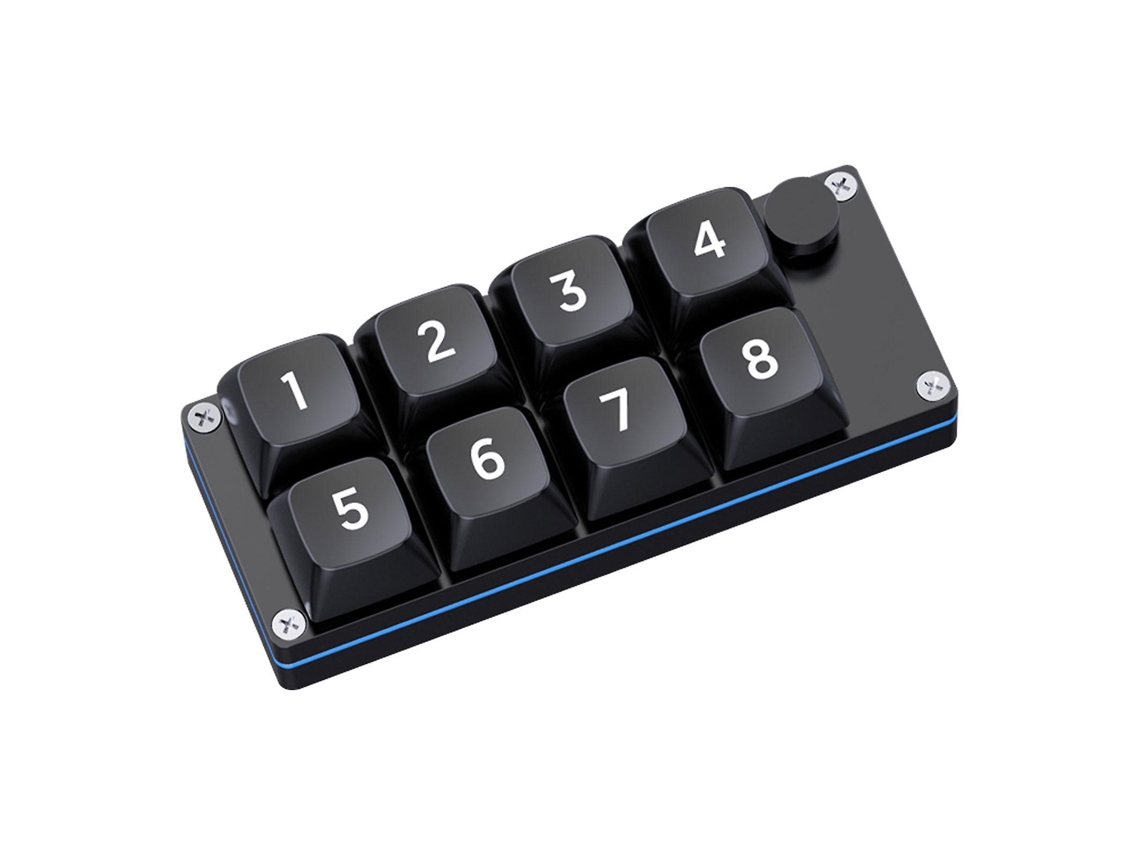 Programación de teclados macro para una mano. Pruebas en línea de producción de teclados mecánicos para juegos. Teclado mecánico para juegos Ly Ebike.
