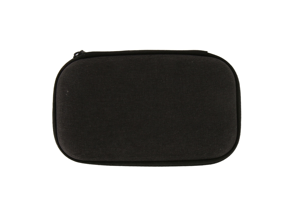 Mini Bolsa De Almacenamiento Universal Portátil De Eva Antichoque Para Auriculares, Cables, Cable Usb, Cargador - Negra