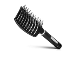 Cepillo para el cabello con cerdas curvas para un secado más rápido. Rosewell