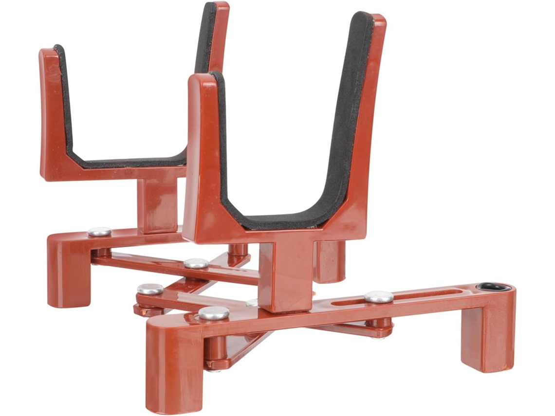 Suporte Extensível E Dobrável Para Violino, Vermelho, Capa Grossa, Suporte Portátil Para Violino Adequado Para Todos Os Modelos.
