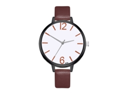 Reloj De Cuero Sencillo Para Mujer Zhoulianfa, Estilo Coreano, Ideal Para Negocios Y Moda.