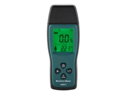 Medidor Digital de Umidade de Madeira Smart Sensor As971 com Display Lcd 0~40℃