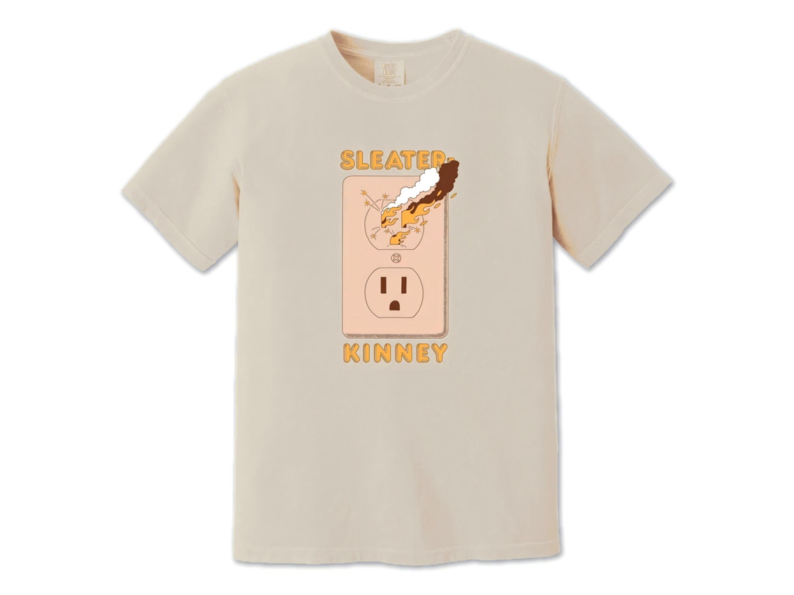 Sleater-kinney Outlet T-shirt Rockinstone Unisex Adults Best Sellers Size:xxl