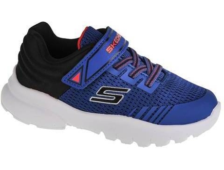 Botas SKECHERS Malla Arejada Niños (21 - Azul)