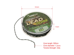 Hilo De Pesca Leadcore Camuflaje De 5 M, 35/45/55 Lb, Para Pesca De Carpas, Con Hilos De Nailon Resistentes.