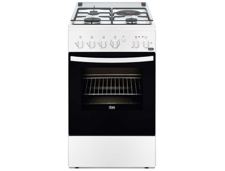 Cocina FAURE FCM54041WA (60 L - Gas y Foco Eléctrico - Blanco)