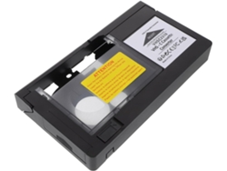Adaptador VHS-C para videocámaras, reproducción rápida de cintas de video y compatible con cintas estándar, material duradero, transmisión de Si Jortmrd