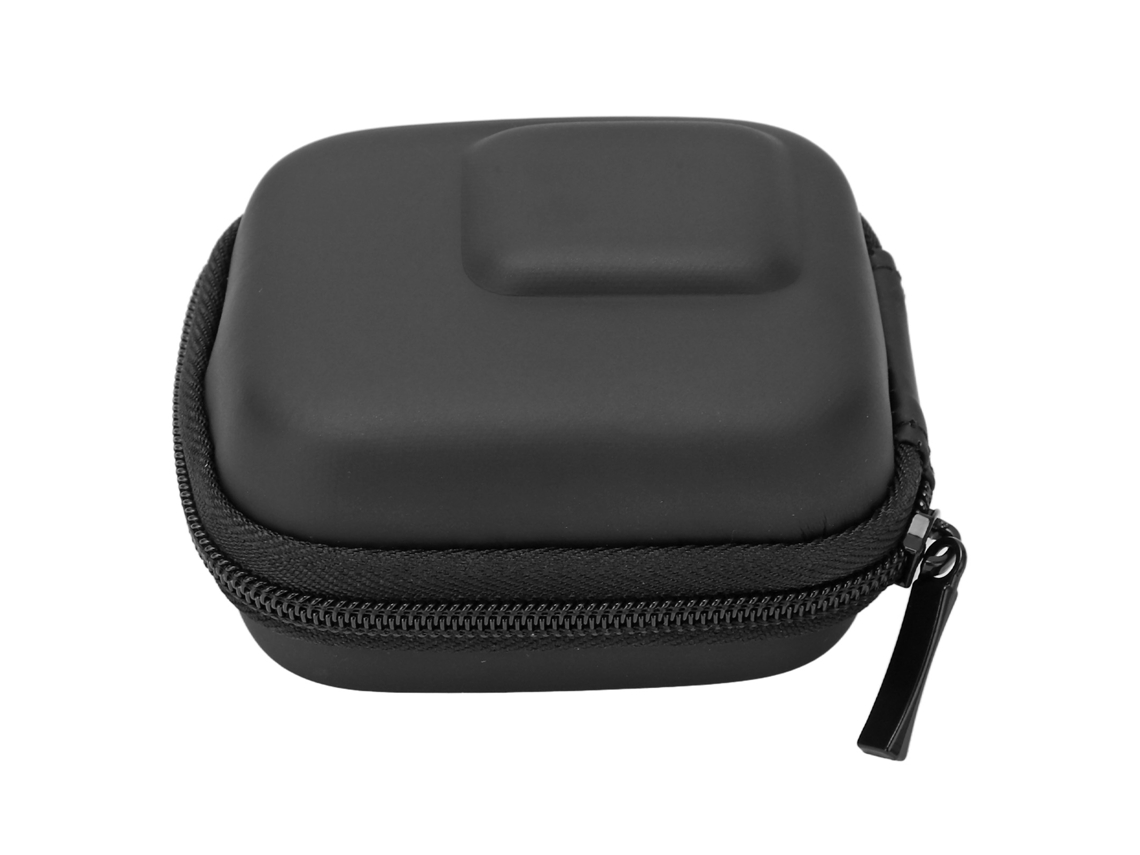 Estuche de transporte para cámara con cubierta impermeable de PU negra portátil para Hero5, Hero6 y Hero7.