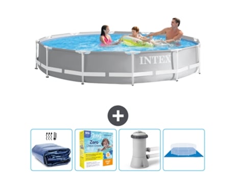 Piscina Tubular INTEX 26710NP-CB8 (6503 L - 366x76cm)
