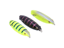Señuelo Artificial De Silicona Realista De 3 Piezas Con Anzuelo Para Pesca (swimbait).