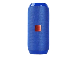Altavoz Bluetooth portátil con entrada auxiliar, reproductor de MP3, radio FM, altavoz de graves inalámbrico, compatible con dispositivos Chennnls de tamaño pequeño.