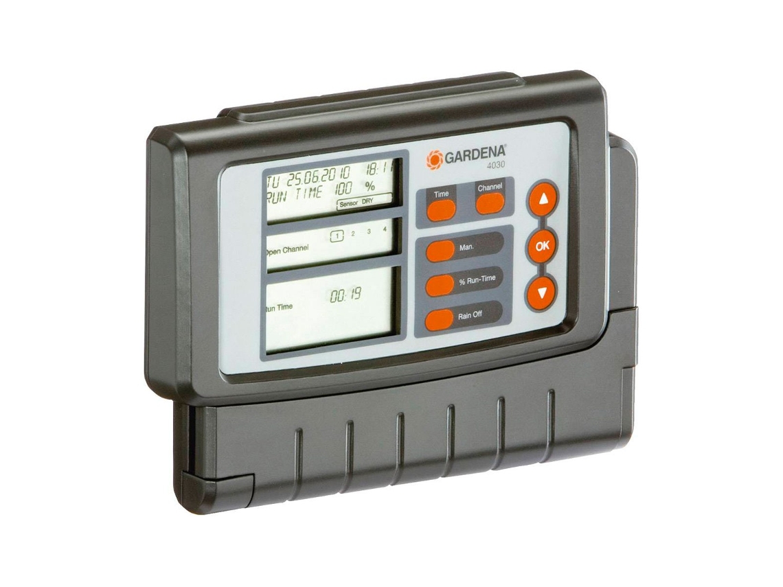 Controlador De Riego Clásico Gardena 4030 Gris (1283-20) GARDENA