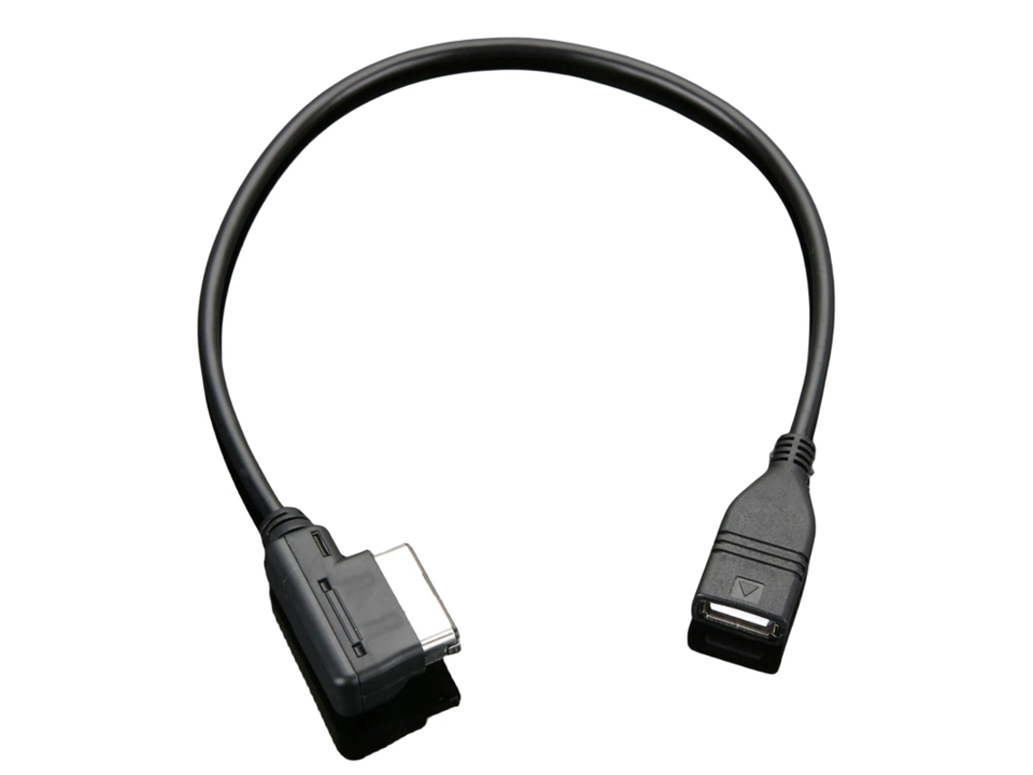 Cable adaptador auxiliar a USB para AMI/MMI/MDI compatible con Audi A3/A4/A6/A8/Q3/Q7. Orysin