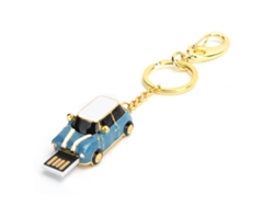 Unidad Flash Usb 2.0 De Coche De Dibujos Animados De 128 Gb, Dispositivo De Almacenamiento De Datos De Alta Velocidad