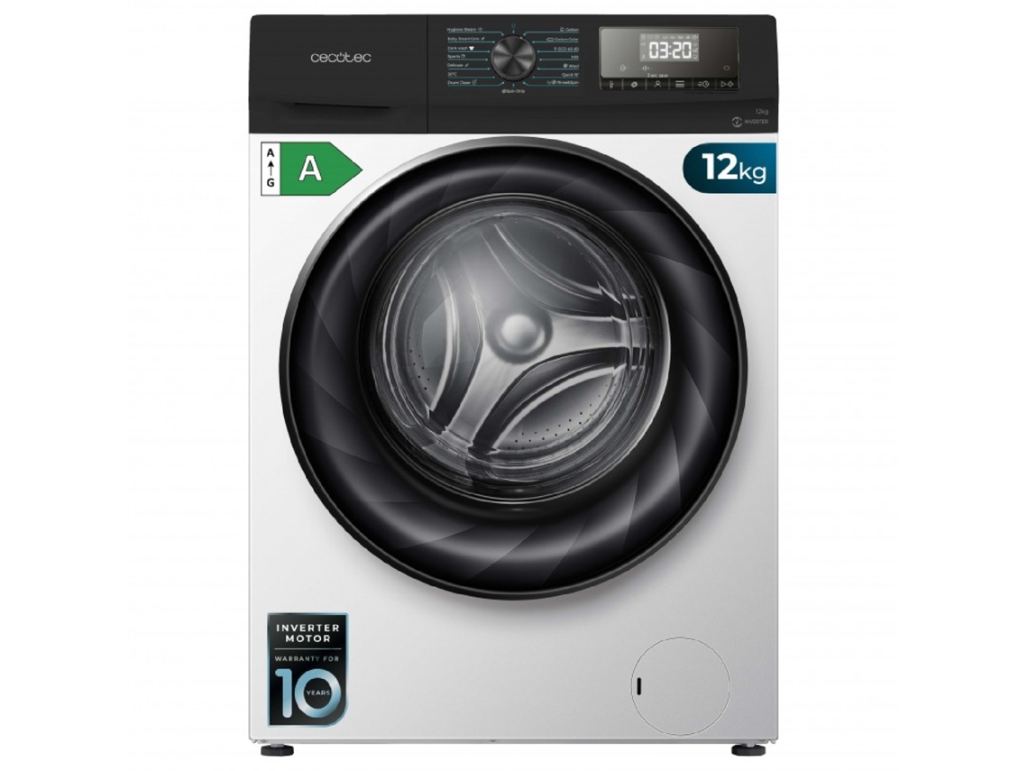 Cecotec Lavadora De Carga Frontal Lavadora Bolero Dresscode 12700 Inverter A