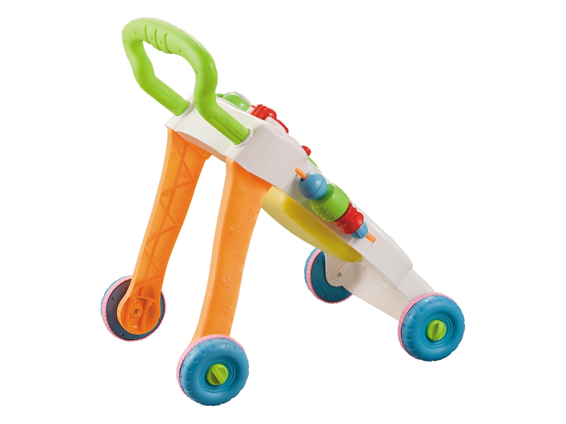 Cochecito Multifuncional Para Bebé Con Altura Ajustable, Andador Musical, Abs, Para Bebés De 9 Meses En Adelante.