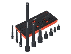 Kit De Barras De Extensão E Adaptadores Para Impact Driver Com 3/5/10 Polegadas E Adaptador De Parafusadeira
