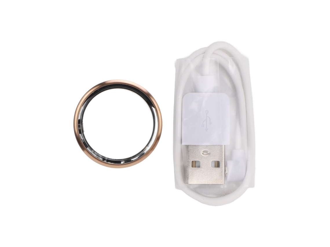 Anillo Inteligente Con Monitor De Actividad Física, Resistente Al Agua Hasta 50 M, Aluminio Ligero, Modos Deportivos Y Monitorización De La Salud, Talla 9.