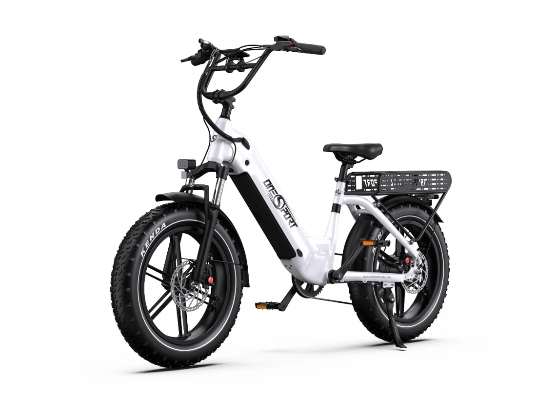 Bicicleta eléctrica Onesport OT08 para adultos, con batería extraíble de 48V 18Ah.