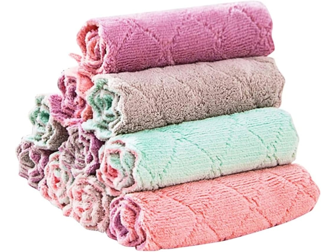 Juego de 10 paños absorbentes antiadherentes para toallas de doble capa. Vayotoy