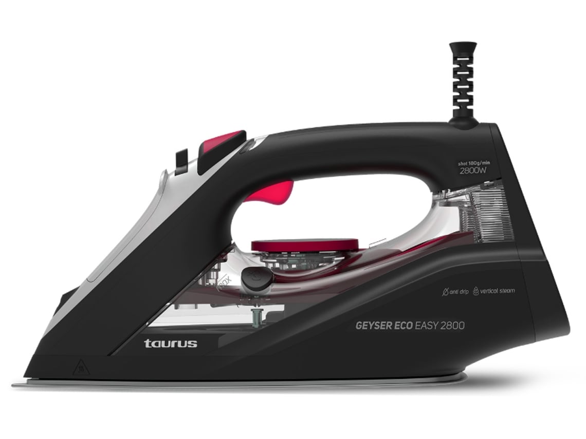 Plancha de Vapor TAURUS Geyser Eco Easy 2800 (Chorro vapor 180 g/min - Base Cerámica)