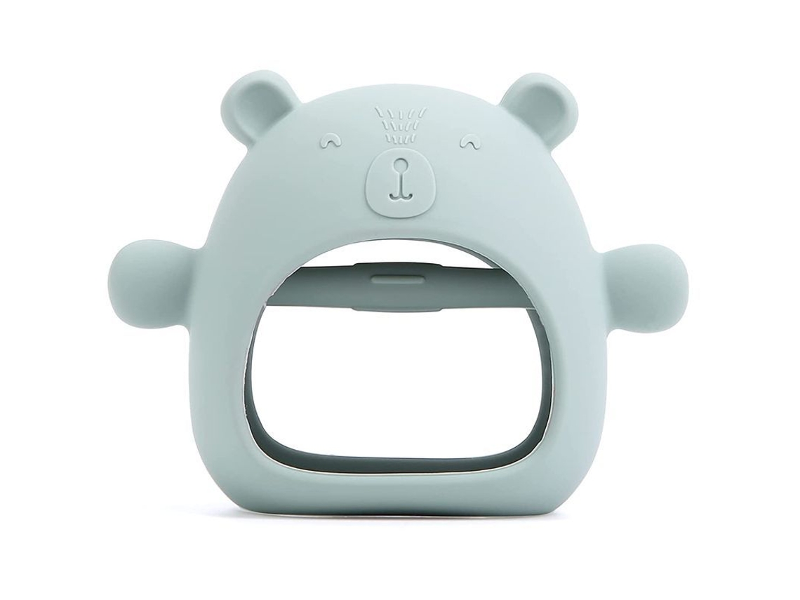 Juguete De Silicona Para La Dentición De Bebés De 3 Meses En Adelante, Guante Anticaída Para La Dentición Del Bebé.