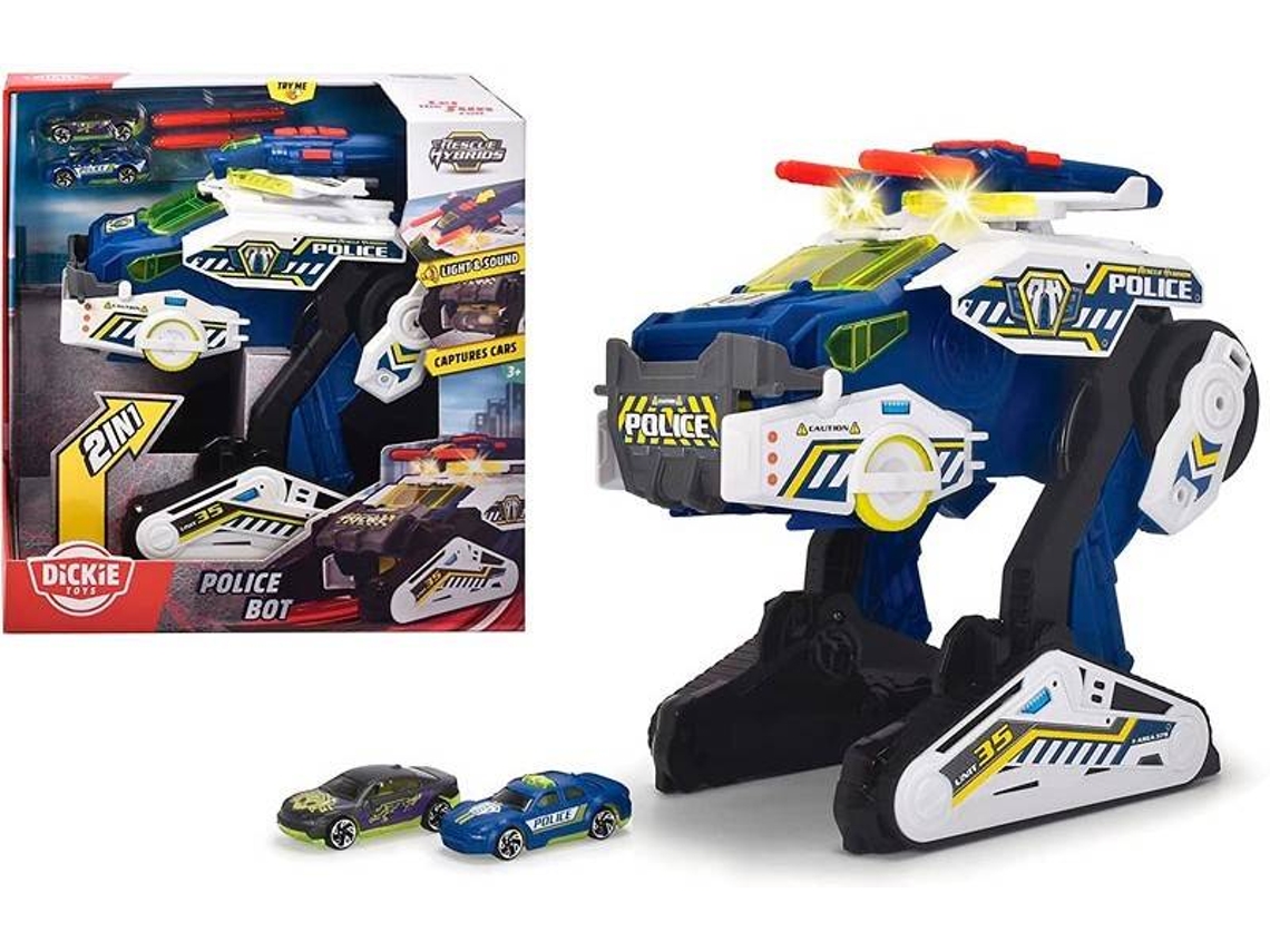 Coche DICKIE Rescue Hybrids Police Bot 32 Cm (Edad MÃÂÃÂÃÂÃÂ­nima: 3 AÃÂÃÂÃÂÃÂ±os)