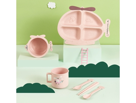 Geyecete caja de almuerzo bento para niños 6 pcs