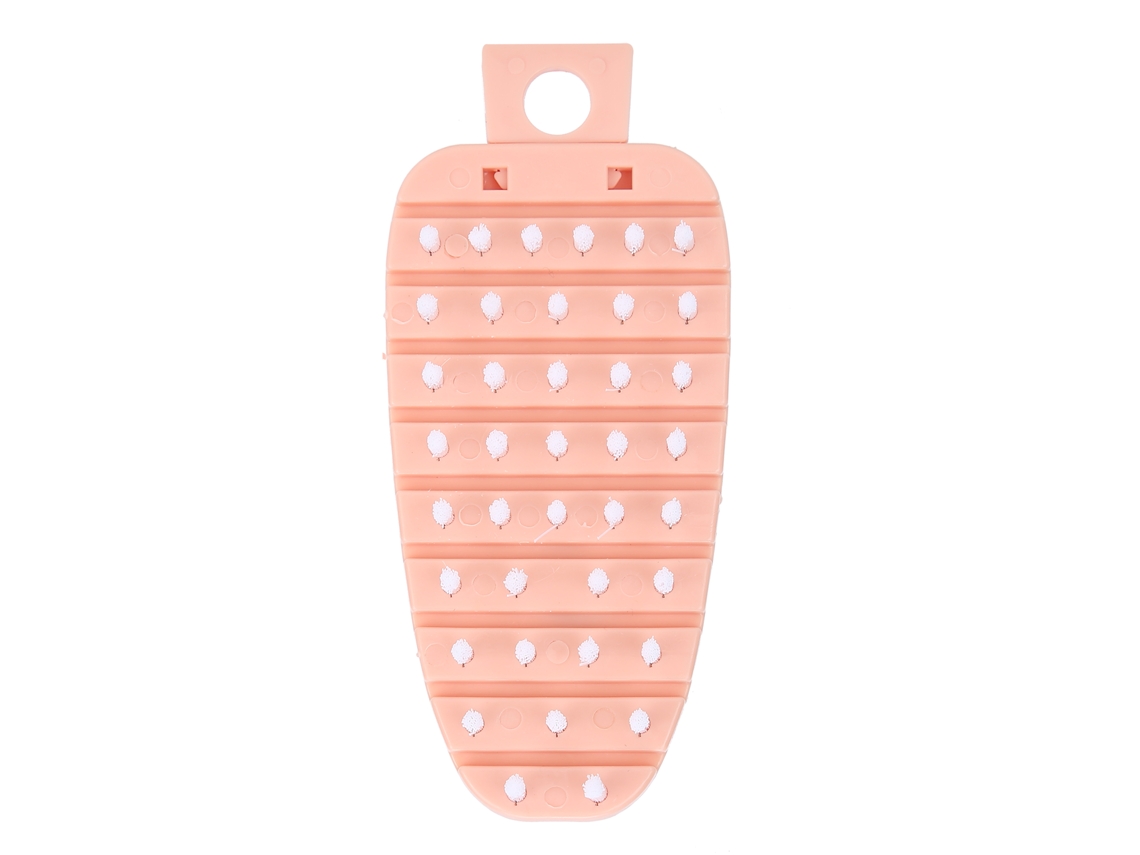 Rebe-brocha De Forma De Zanahoria Para Limpiar Verduras Y Frutas Cepillo Para Papa Cepillo De Cocina Rosa