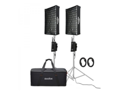 Godox Fl100-k2 - 2 Paneles Led Flexibles Fl100 Con Soporte Y Bolsa