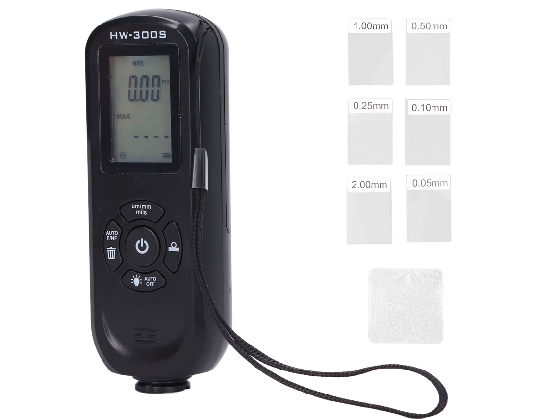 Medidor de espesor digital Primerox Hw 300s para metales y productos químicos.