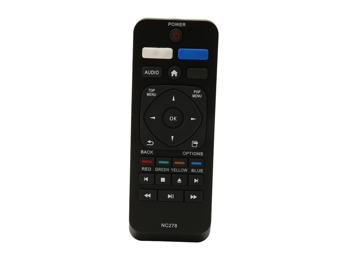 Mando A Distancia De Repuesto Nc278, Ligero, De Abs, Para Bdp2501, Bdp2501 F7 Y Bdp250 F7c1.