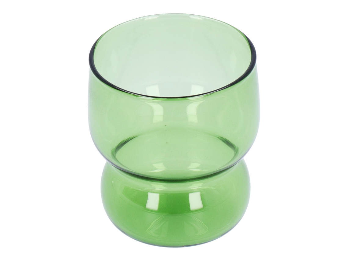 Vaso de vidrio de borosilicato para bebidas calientes, verde KOFIHETY