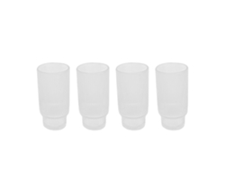 Juego de vasos vintage para café helado y cerveza